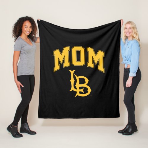 Long Beach State Mom Fleece Blanket