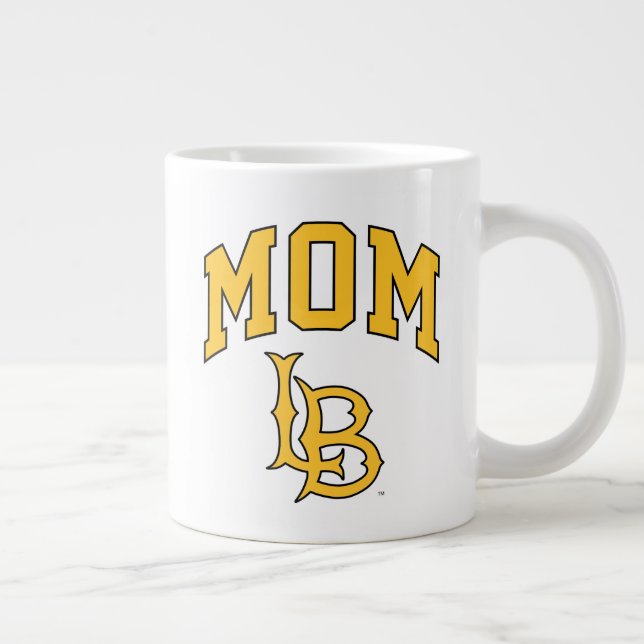 Long Beach State Mom Giant Coffee Mug (Right)