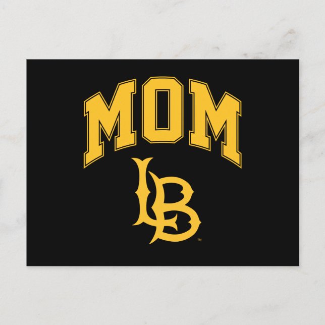 Long Beach State Mom Invitation Postcard (Front)