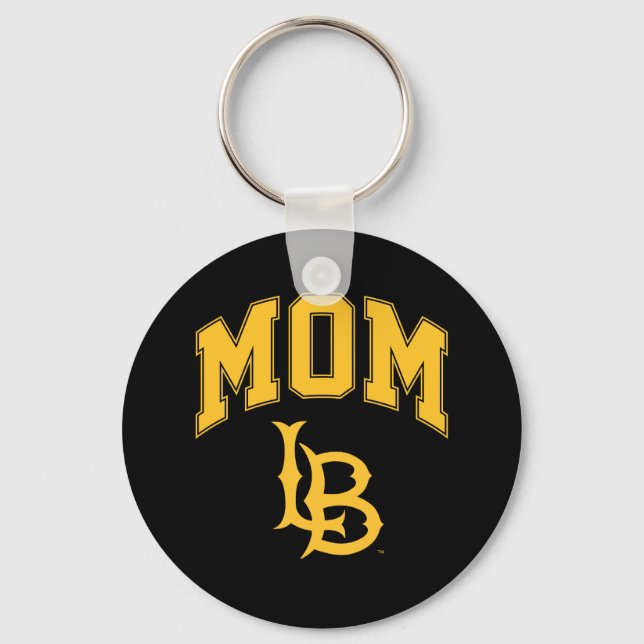 Long Beach State Mom Keychain (Front)