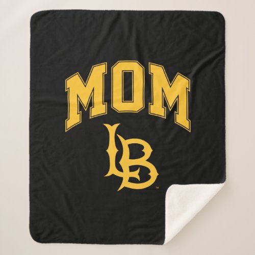 Long Beach State Mom Sherpa Blanket