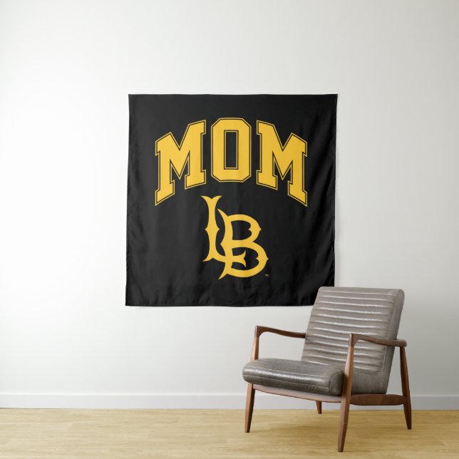 Long Beach State Mom Tapestry (In Situ)