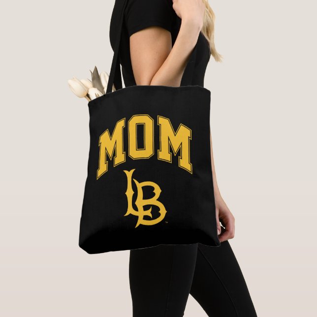 Long Beach State Mom Tote Bag (Close Up)