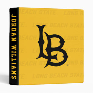 Long Beach State Watermark 3 Ring Binder