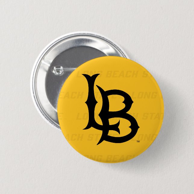 Long Beach State Watermark Button (Front & Back)