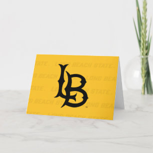 Long Beach State Watermark Card