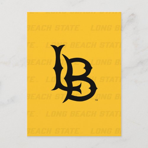 Long Beach State Watermark Invitation Postcard