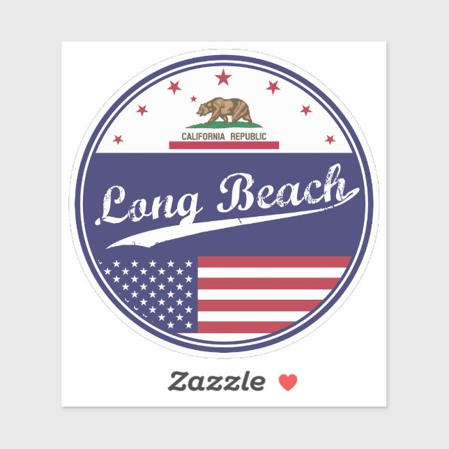 Long Beach Sticker (Sheet)