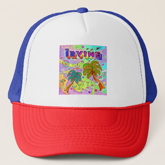 Long Beach Vacation Target Hat (Front)