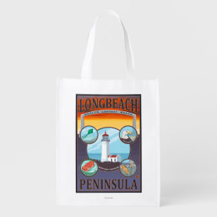 Long Beach, WashingtonTravel Grocery Bag