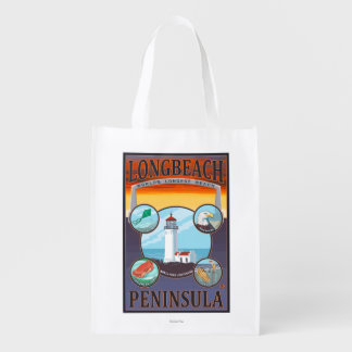 Long Beach, WashingtonTravel Grocery Bag