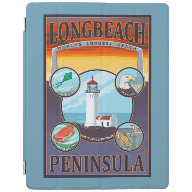 Long Beach, WashingtonTravel iPad Smart Cover (Front)