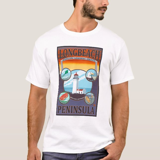 Long Beach, WashingtonTravel T-Shirt (Front)