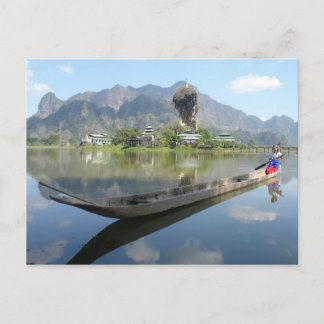 Long Boat Postcard