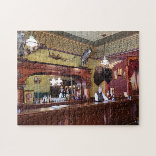 Long Branch Saloon, Boot Hill, Dodge City KS Jigsaw Puzzle (Horizontal)