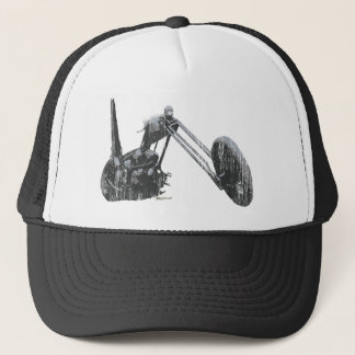 Long Chopper Trucker Hat