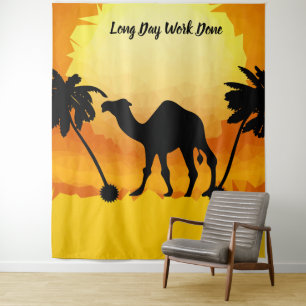 Long Dat Work Done Tapestry