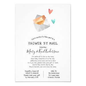 Long Distance Baby Shower by Mail Invitation