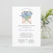 Long Distance Baby Shower by Mail Invitation (Standing Front)