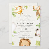 Long Distance Baby Shower by Mail Invitation (Front/Back)