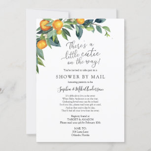 Long Distance Baby Shower by Mail Invitation