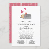 Long Distance Bridal Shower by Mail Invitation (Front/Back)