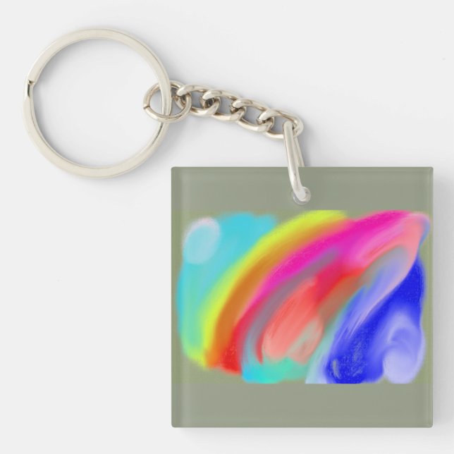 Long Distance Keychain (Front)