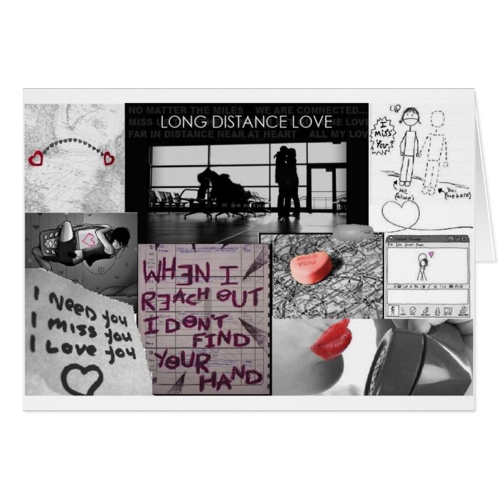 long distance love cards