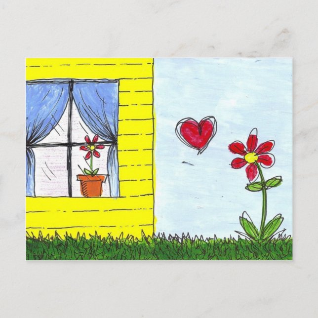 Long-distance Love Postcard (Front)