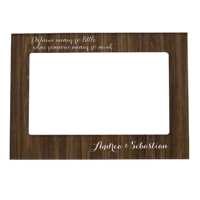  Long Distance Relationship Magnetic Frame (Front)