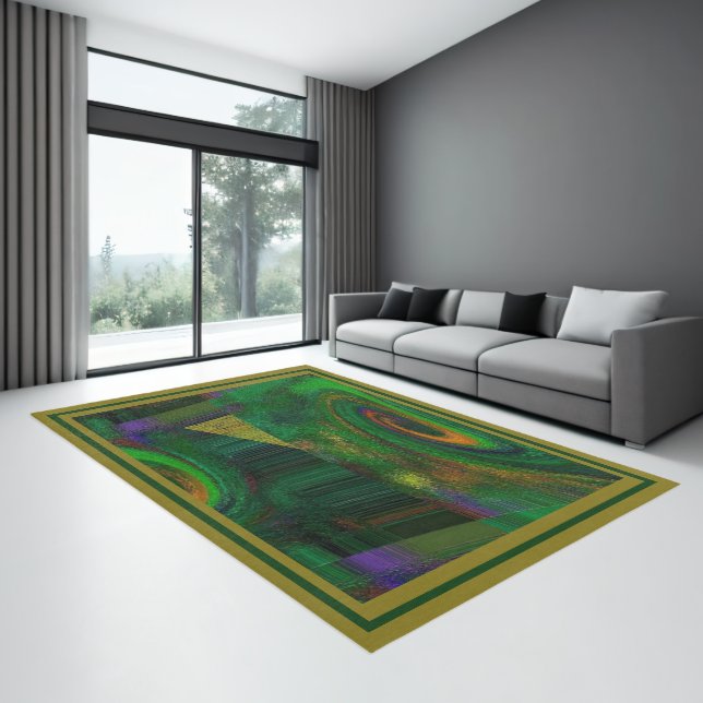"Long Division" (12 X 9) Area Rug (Insitu (Indoor 3))