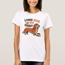 Long Dog Big Personality Cartoon