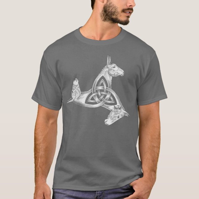 Long Ear Trio Mule & Donkey T-Shirt (Front)