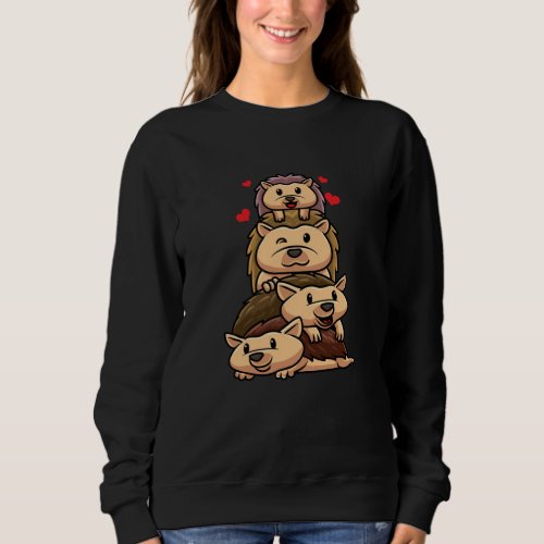 Long_Eared Hedgehog Cute Sweatshirt