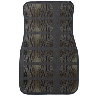 Long-eared Owl Feathers Pattern Car Floor Mat
