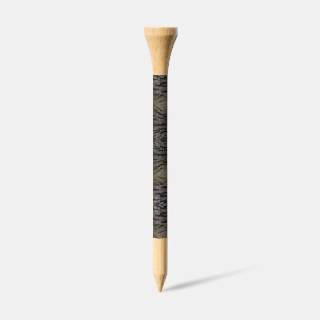 Long-eared Owl Feathers Pattern Golf Tees (Side)