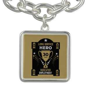 Long Employment Service Recognition Thirty years Bracelet