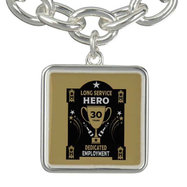 Long Employment Service Recognition Thirty years Bracelet (Design)