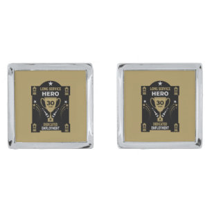 Long Employment Service Recognition Thirty years Cufflinks