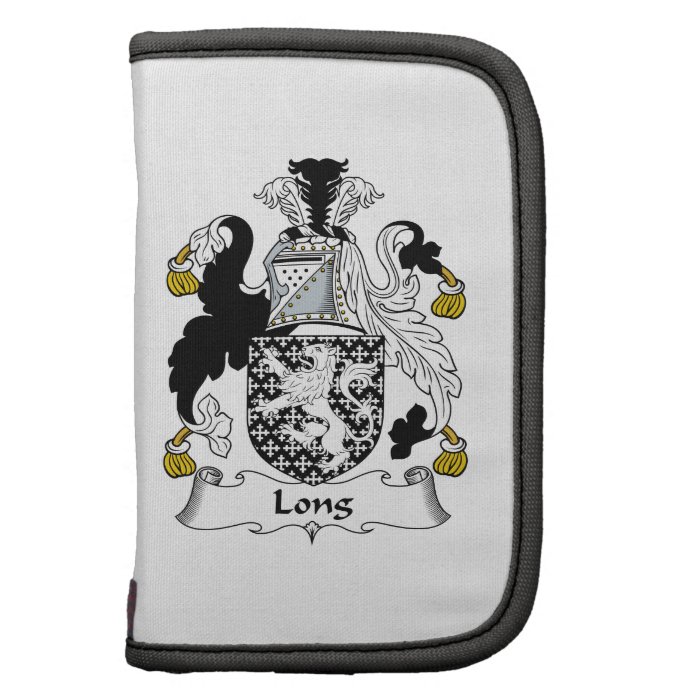 Long Family Crest Organizers