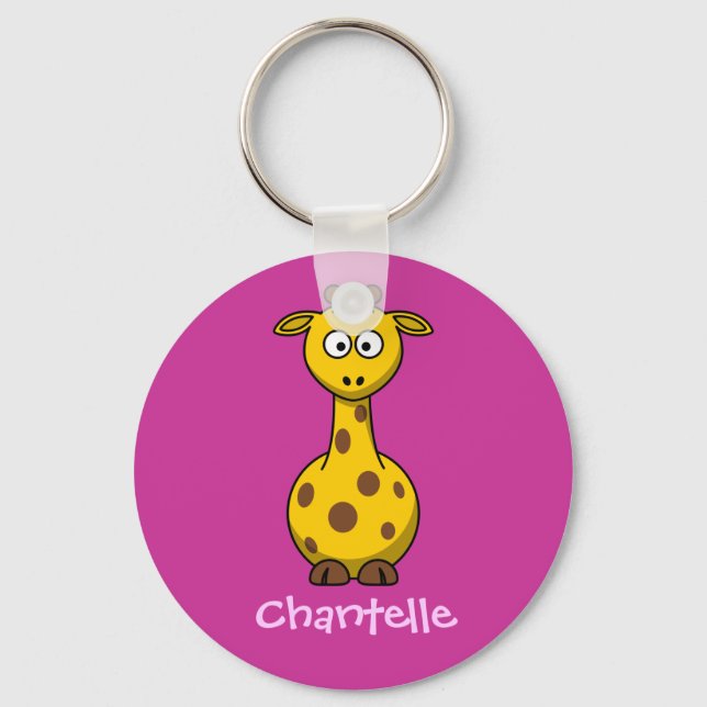 Long giraffe keychain (Front)