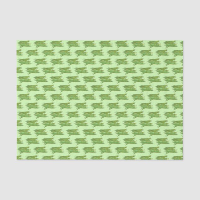 Long Green Beans Vegetable Garden Veggies Veg Tissue Paper (Front)