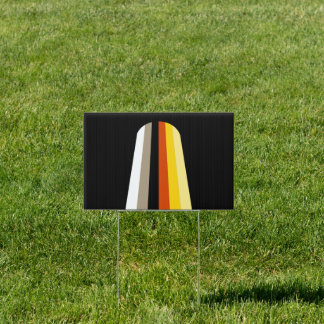 Long Hair Pride House Flag Sign