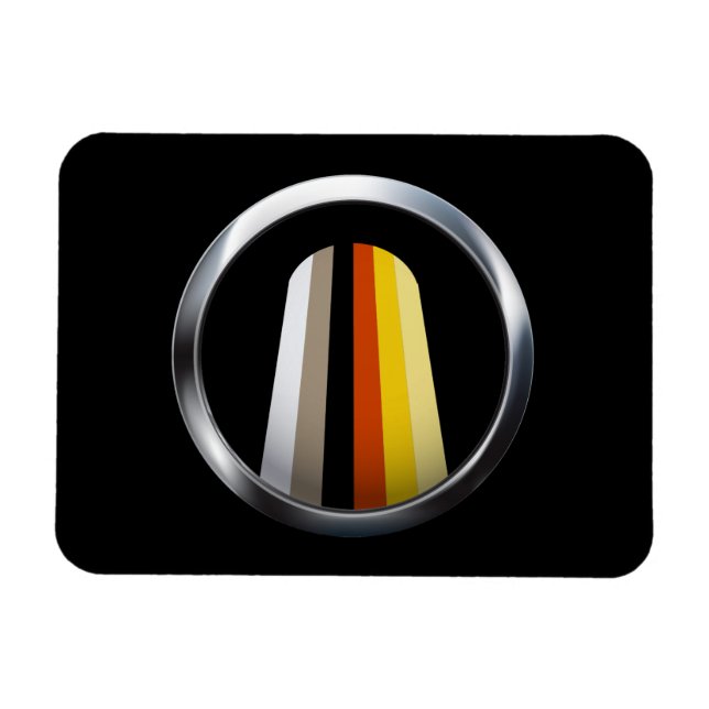 Long Hair Pride Magnet (Horizontal)