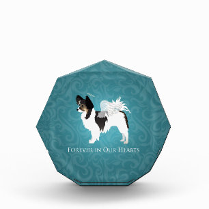 Long-haired Chihuahua Pet Memorial - Sympathy Acrylic Award