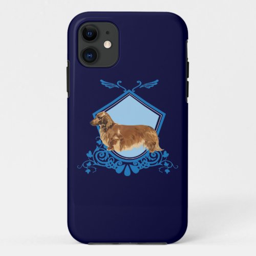 Long_haired Dachshund iPhone 11 Case