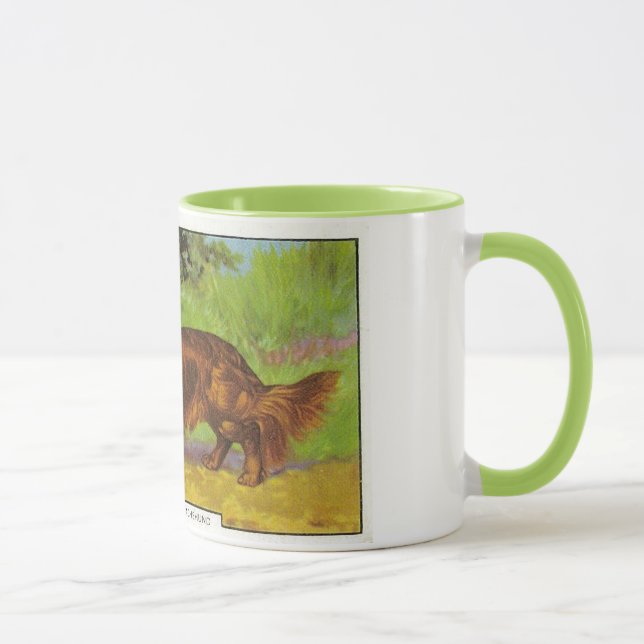 Long-haired Dachshund Mug (Right)