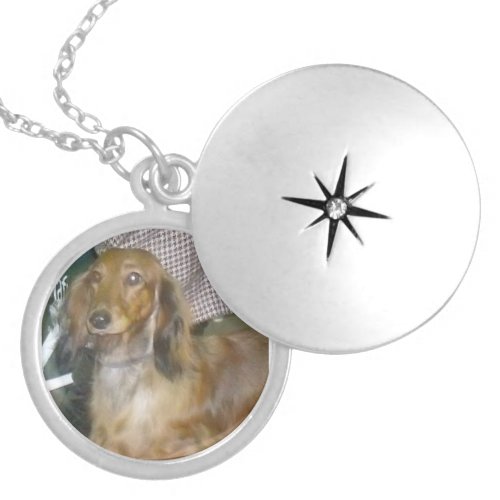 Long_haired Dachshund Necklace