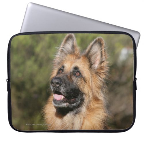 Long Haired German Shepherd 1 Laptop Sleeve