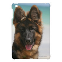 Long Haired German Shepherd Beach iPad Mini Case